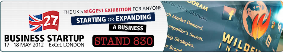 Visit Us at Stand 830 Wildfire Internet Exhibiting at Business Startup Show, Excel London